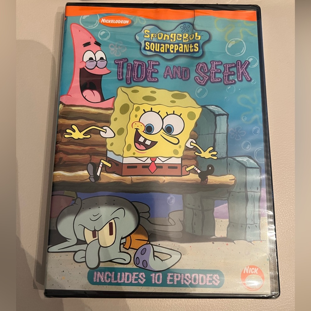SpongeBob Tide & Seek DVD - NEW
